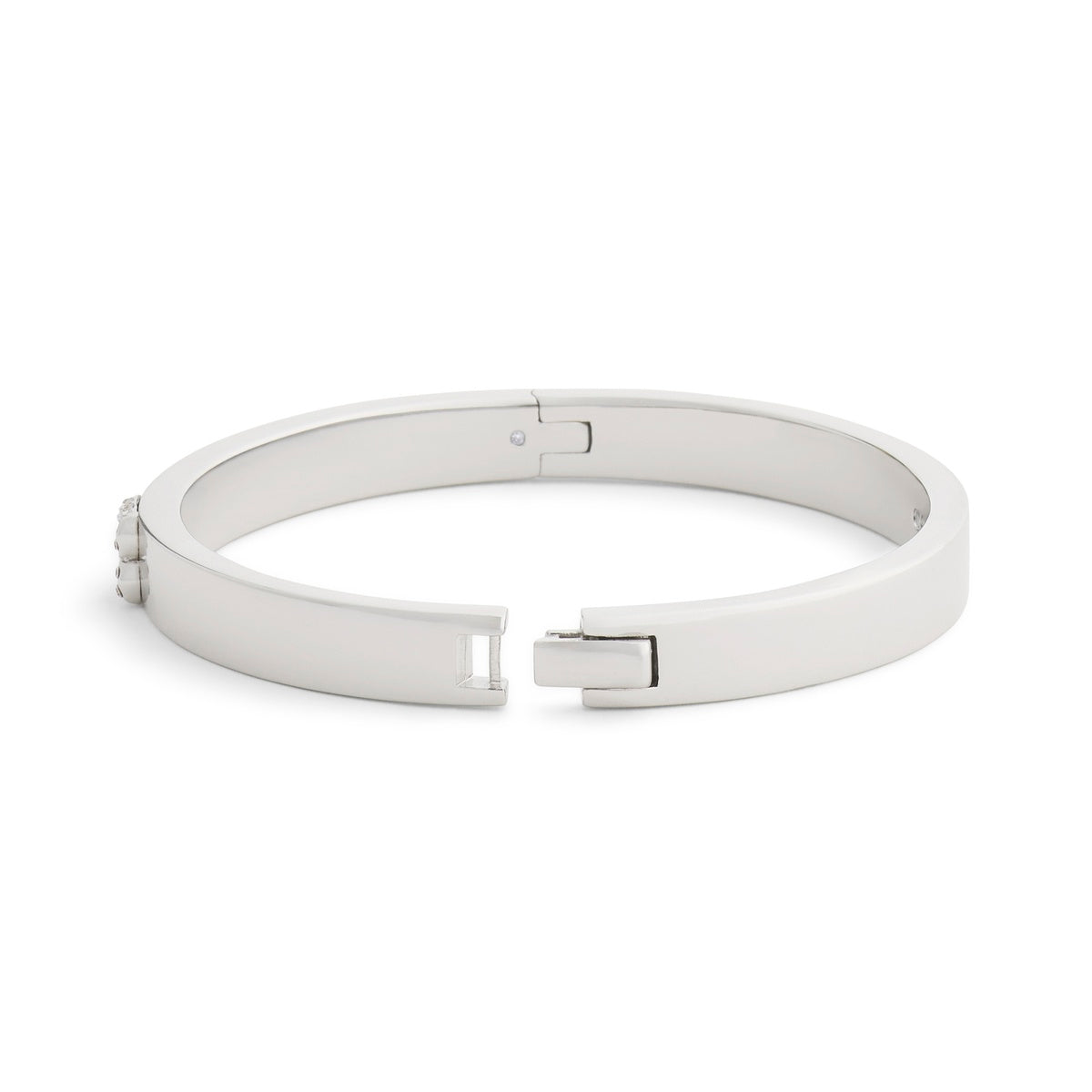 Coach Silver One Coach Pavé C Bangle