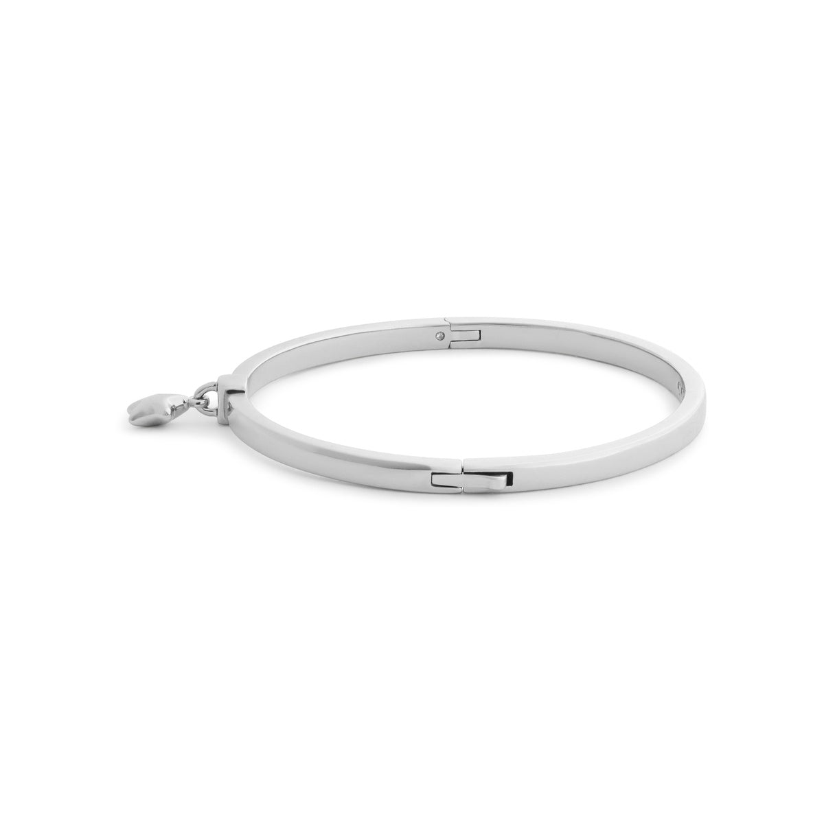 Coach Silver Star Charm Boxed Bangle