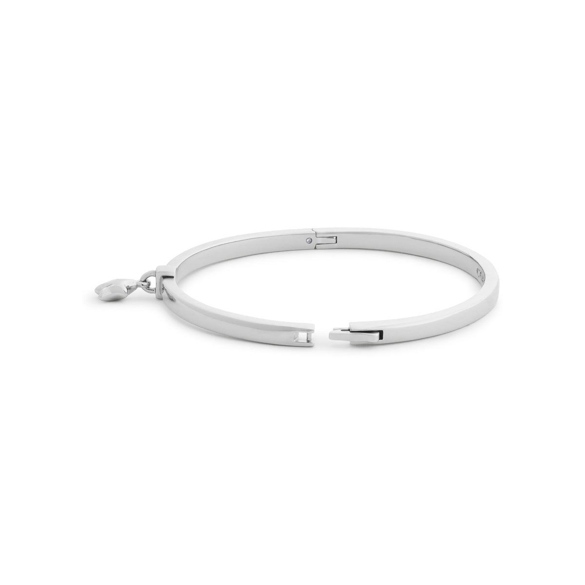Coach Silver Star Charm Boxed Bangle