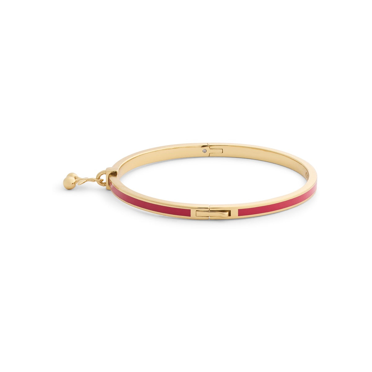 Coach Gold Cherry Chram Red Boxed Bangle