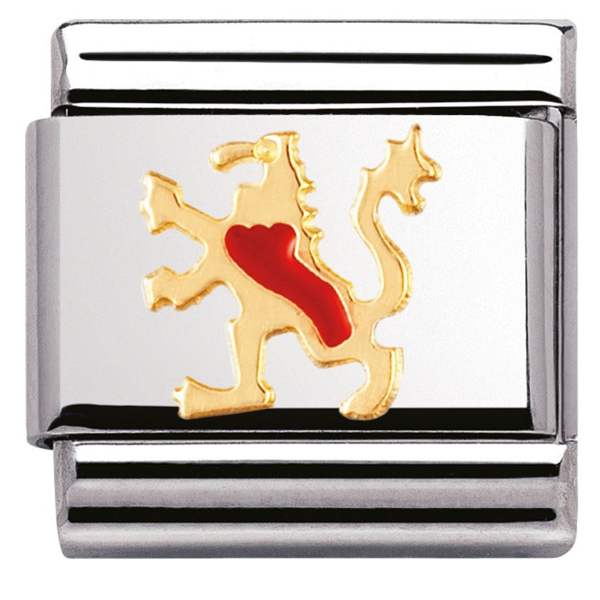 Nomination Scottish Lion Charm