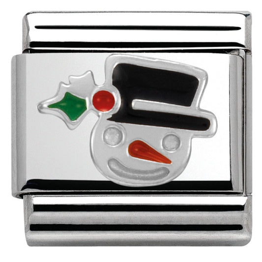 Nomination SilverShine Snowman Charm