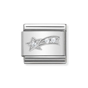 Nomination SilverShine Shooting Star Charm