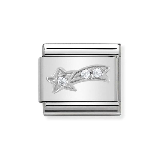 Nomination SilverShine Shooting Star Charm