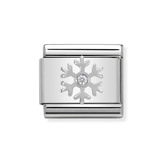 Nomination SilverShine Christmas Snowflake Charm