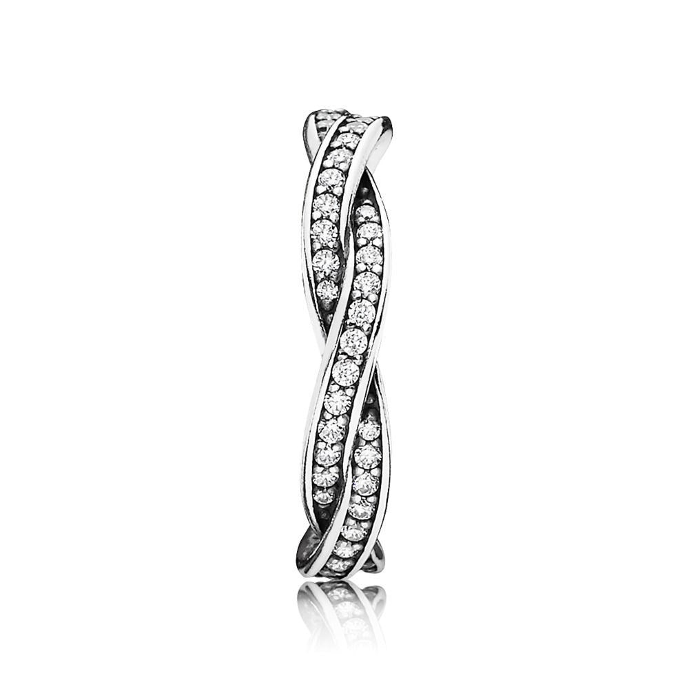 Pandora Pavé Twist of Fate Ring