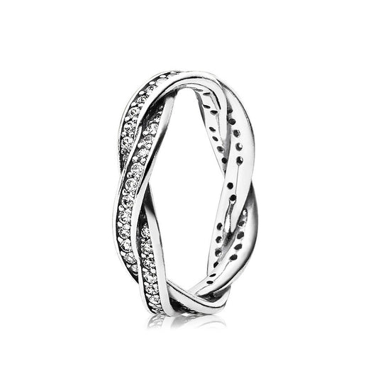 Pandora Pavé Twist of Fate Ring