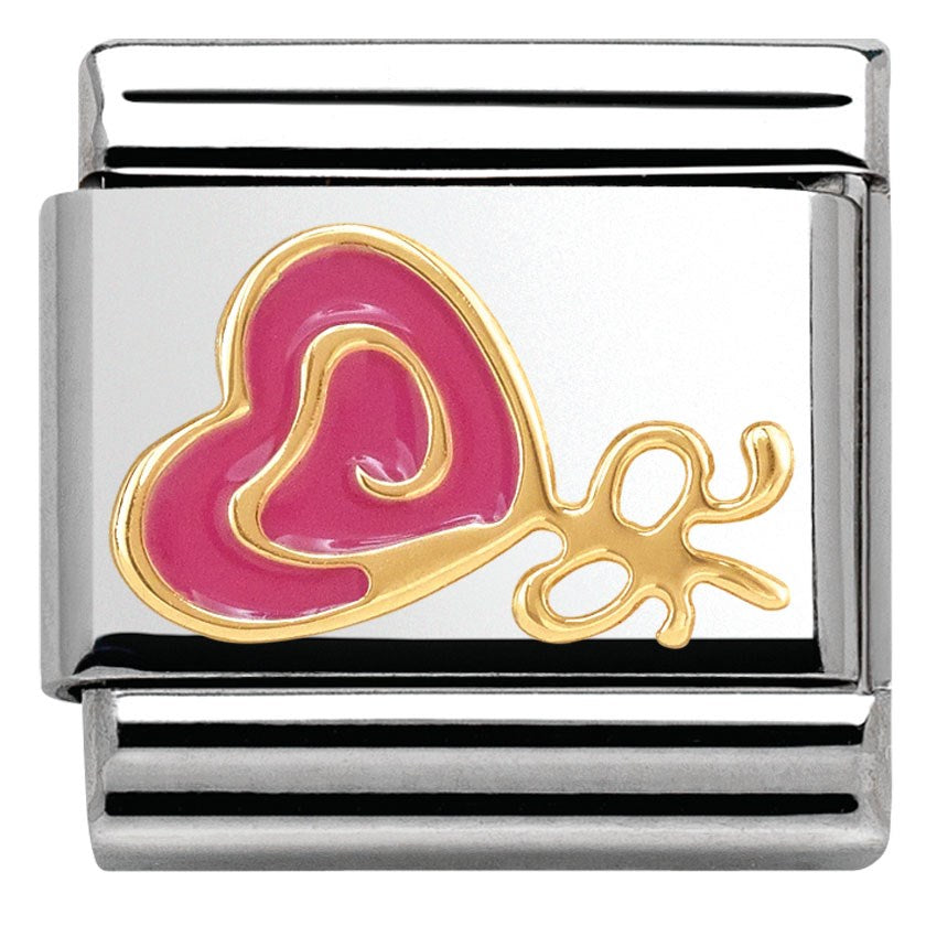 Nomination Lollipop Heart Charm 