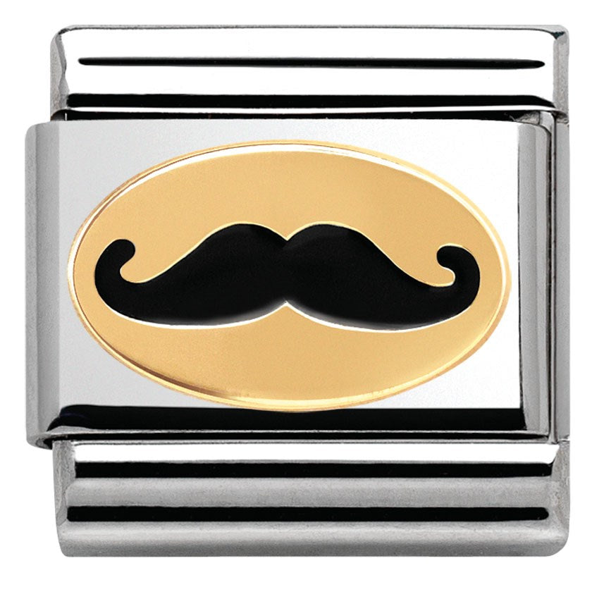 Nomination Moustache Charm 