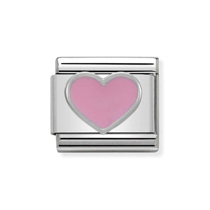 Nomination Composable Pink Heart