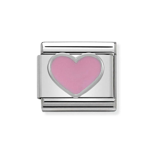 Nomination Composable Pink Heart