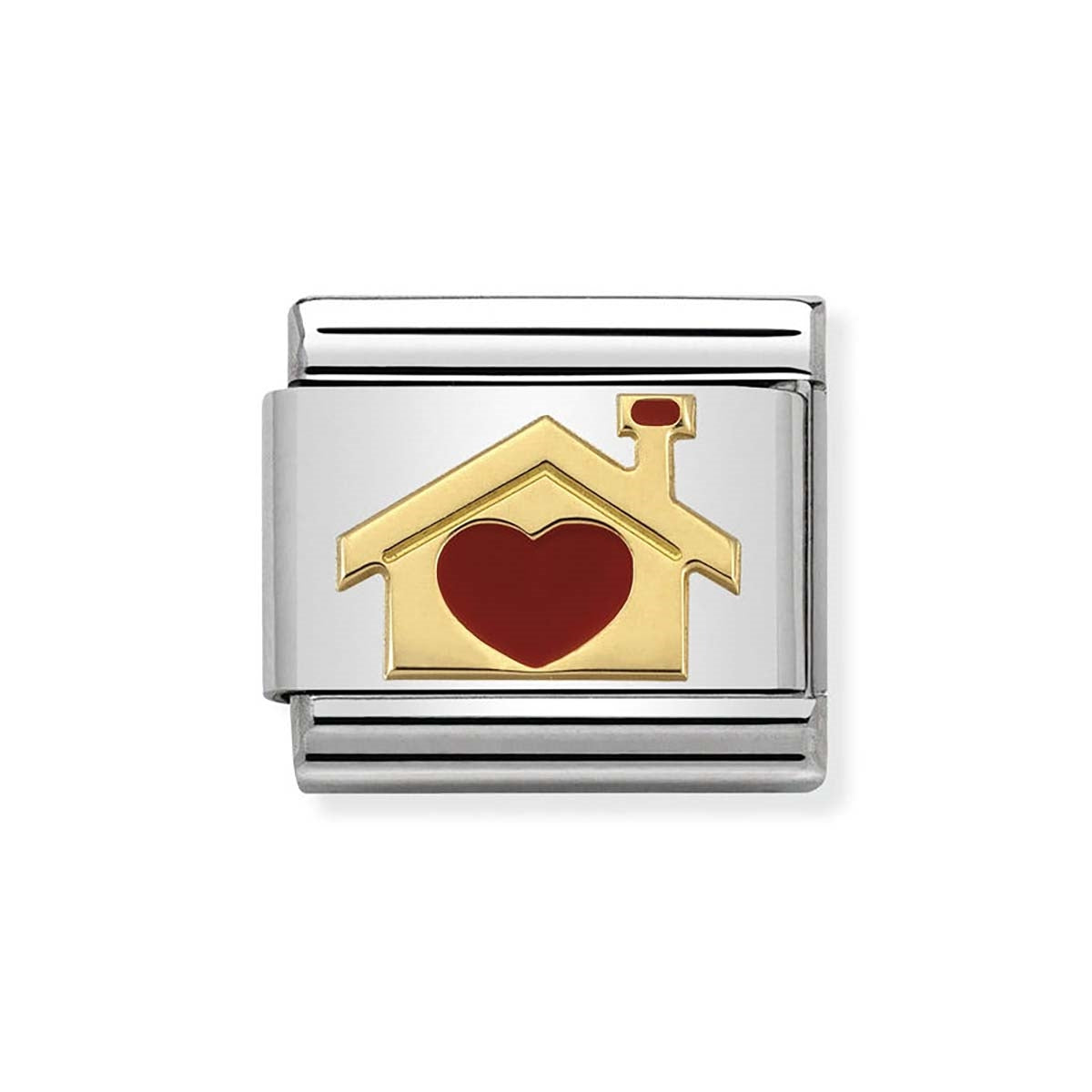 Nomination Home with Heart Charm