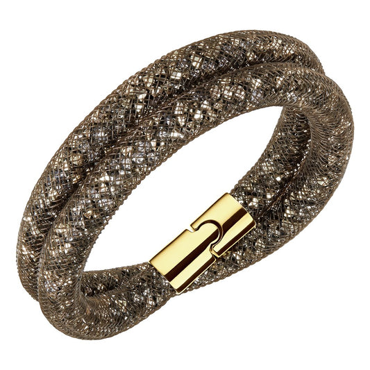 Swarovski Stardust Brown and Gold Bracelet