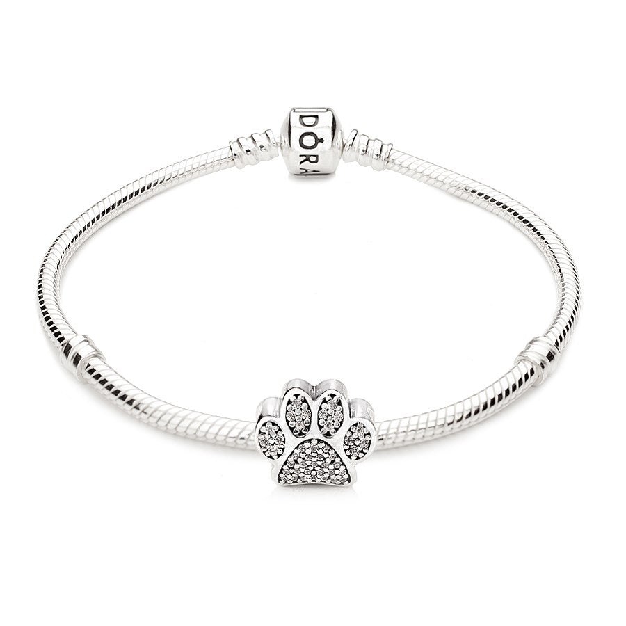 Pandora Paw Prints Charm
