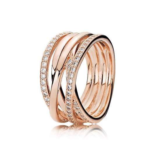 Pandora Rose Gold Entwine Ring