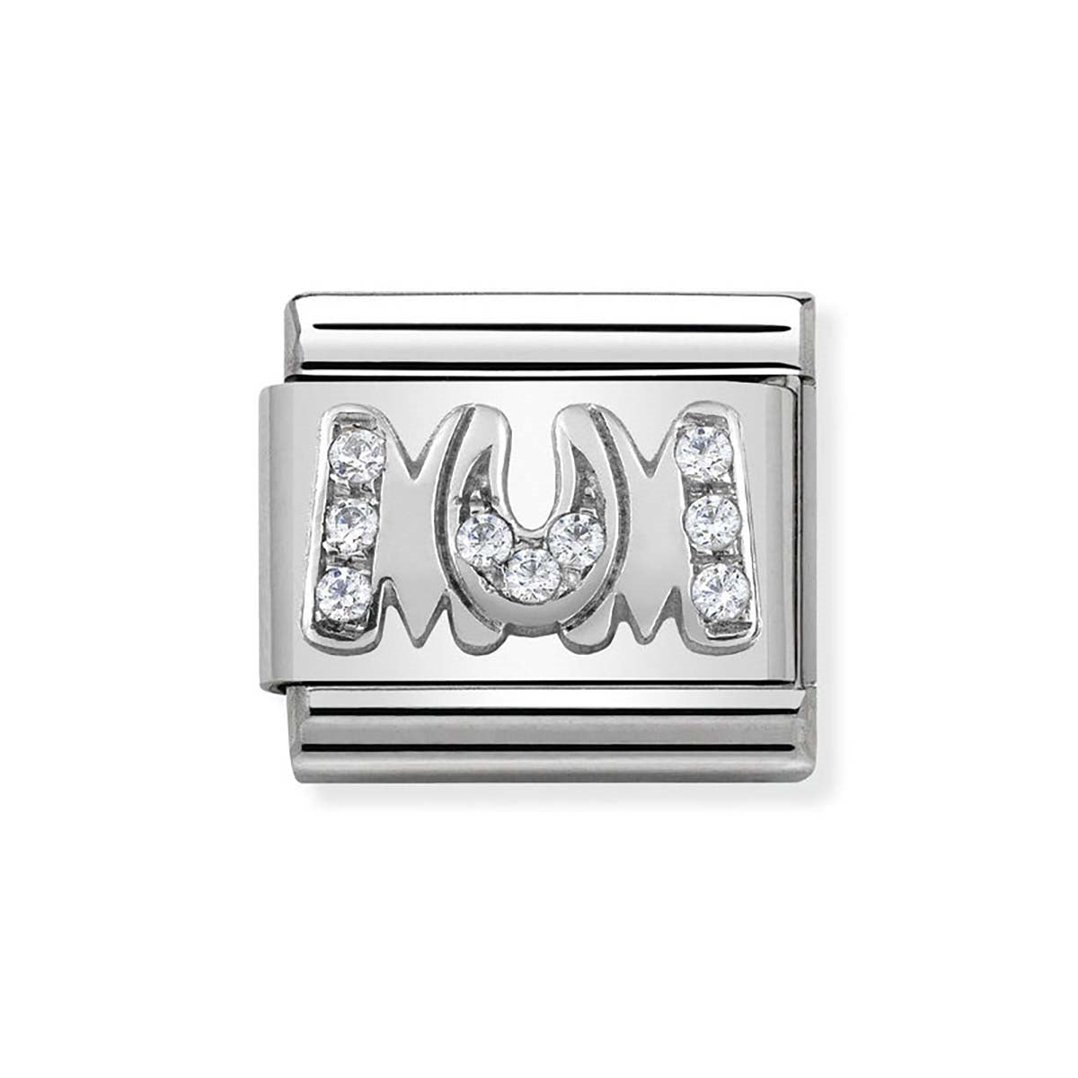 Nomination Sparkling Mum Charm