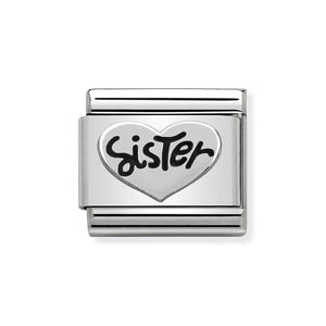 Nomination Silver Sister Charm