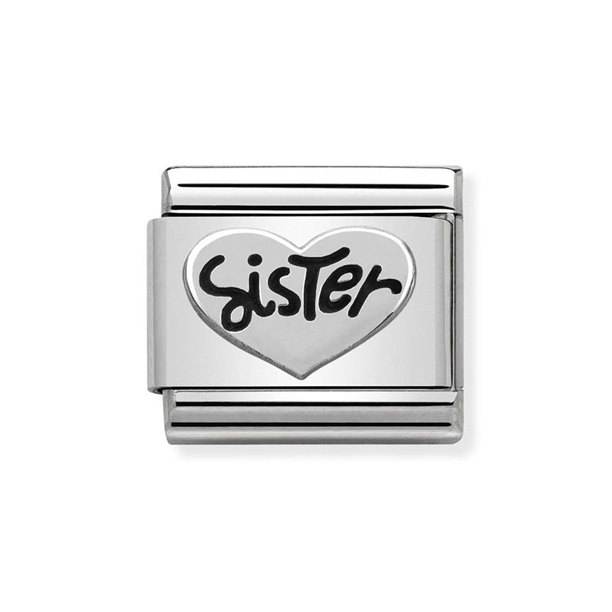 Nomination Silver Sister Charm