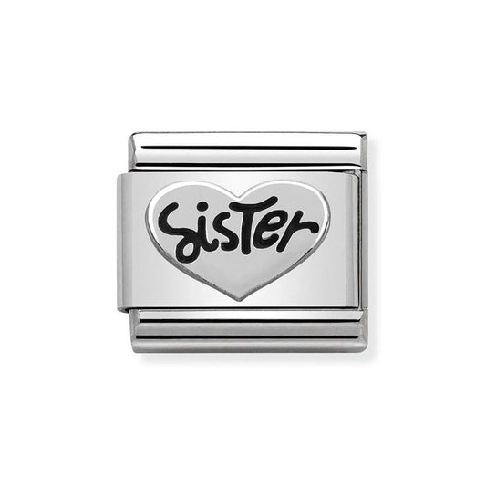 Nomination Silver Sister Charm
