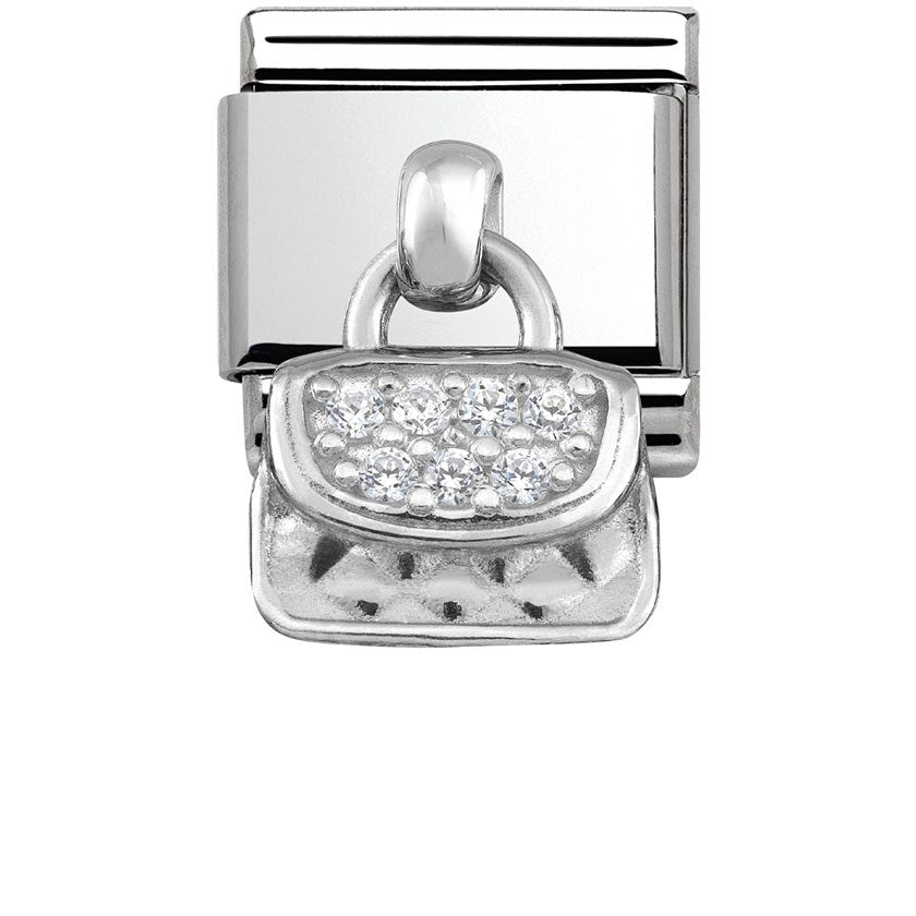 Nomination Silver Hanging Bag Charm