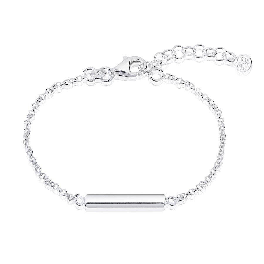 Argento Recycled Silver Bar Bracelet