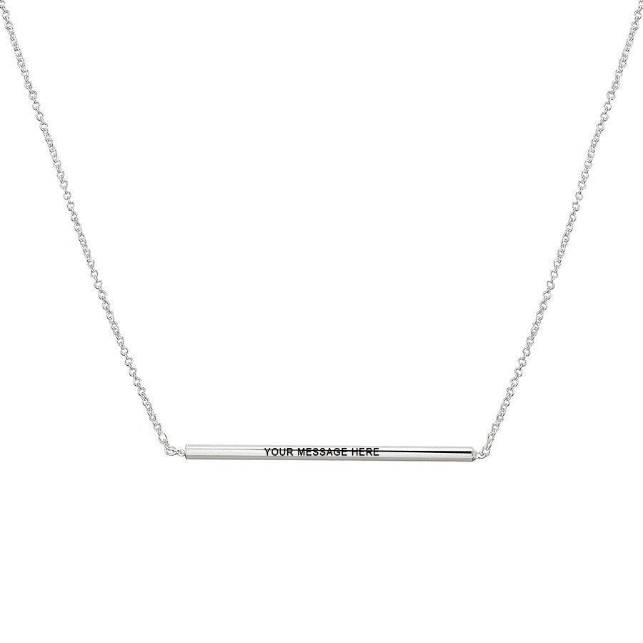 Argento Silver Bar Necklace