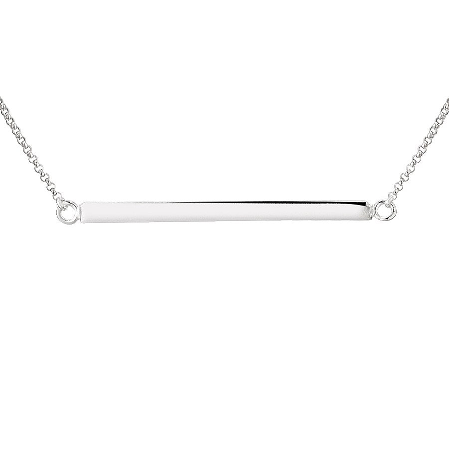 Argento Silver Bar Necklace