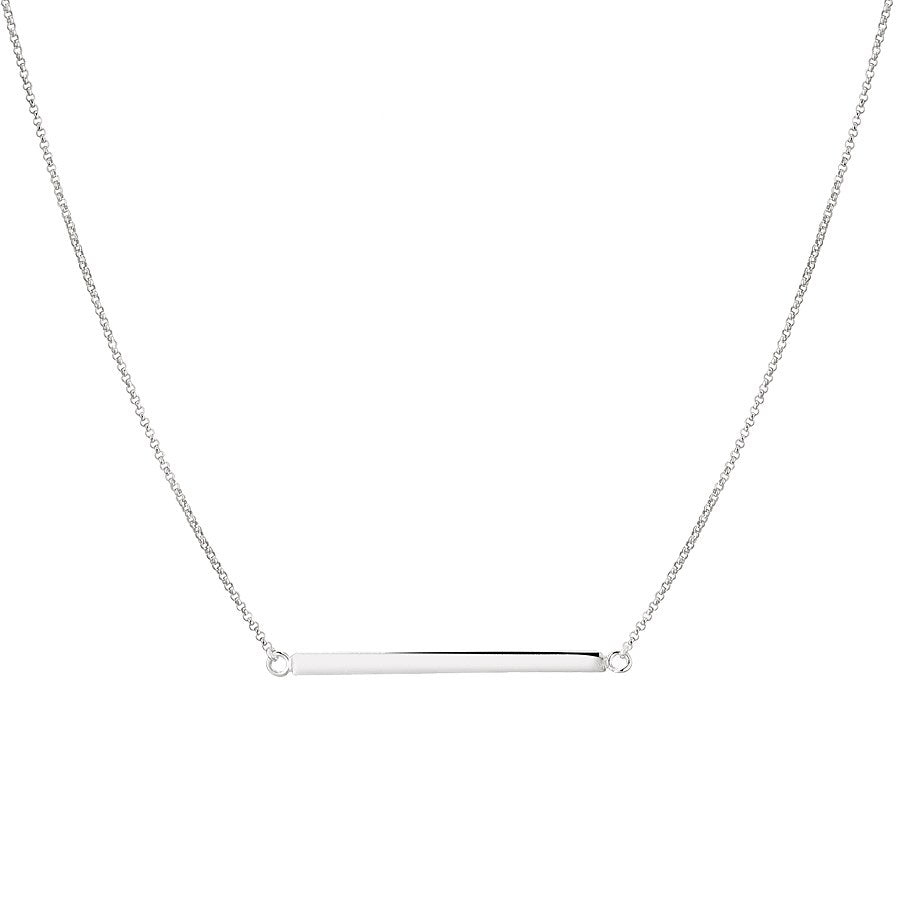 Argento Silver Bar Necklace