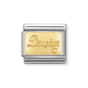 Nomination  Gold Daughter Charm