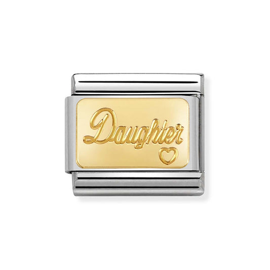 Nomination  Gold Daughter Charm