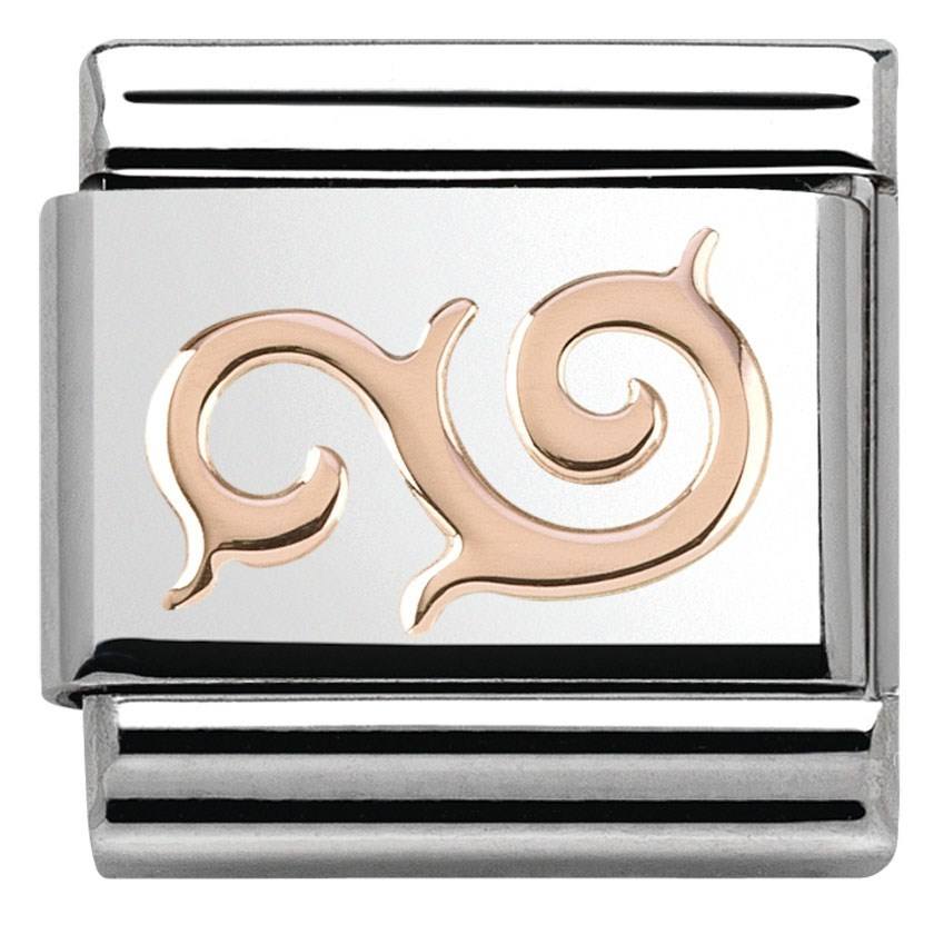 Nomination  Rose Gold Curl Charm