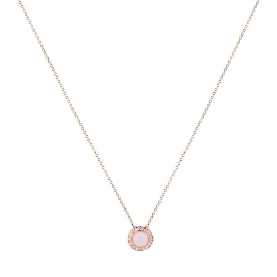 Argento Rose Gold Blush Pink Necklace