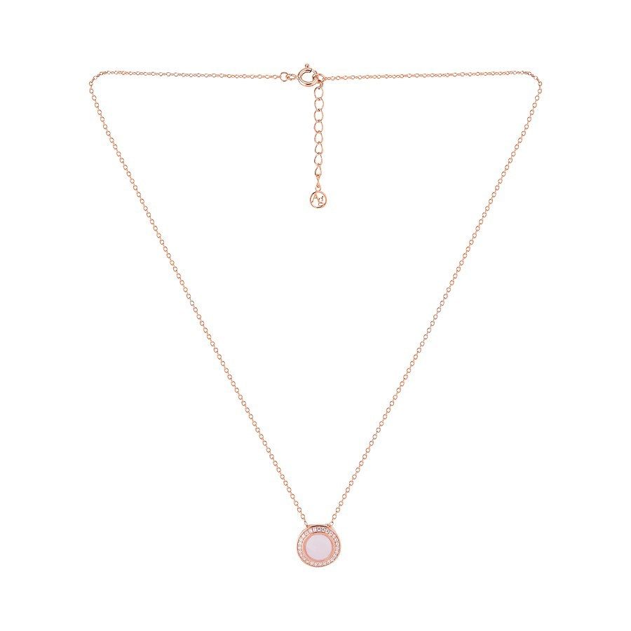Argento Rose Gold Blush Pink Necklace