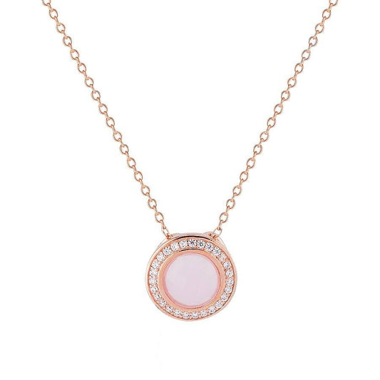 Argento Rose Gold Blush Pink Necklace