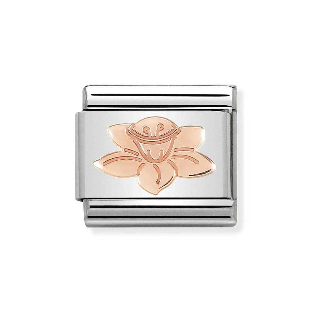 Nomination Rose Gold Daffodil Charm 