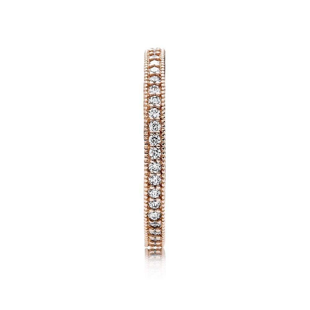 Pandora Rose Gold Hearts of Pandora Ring