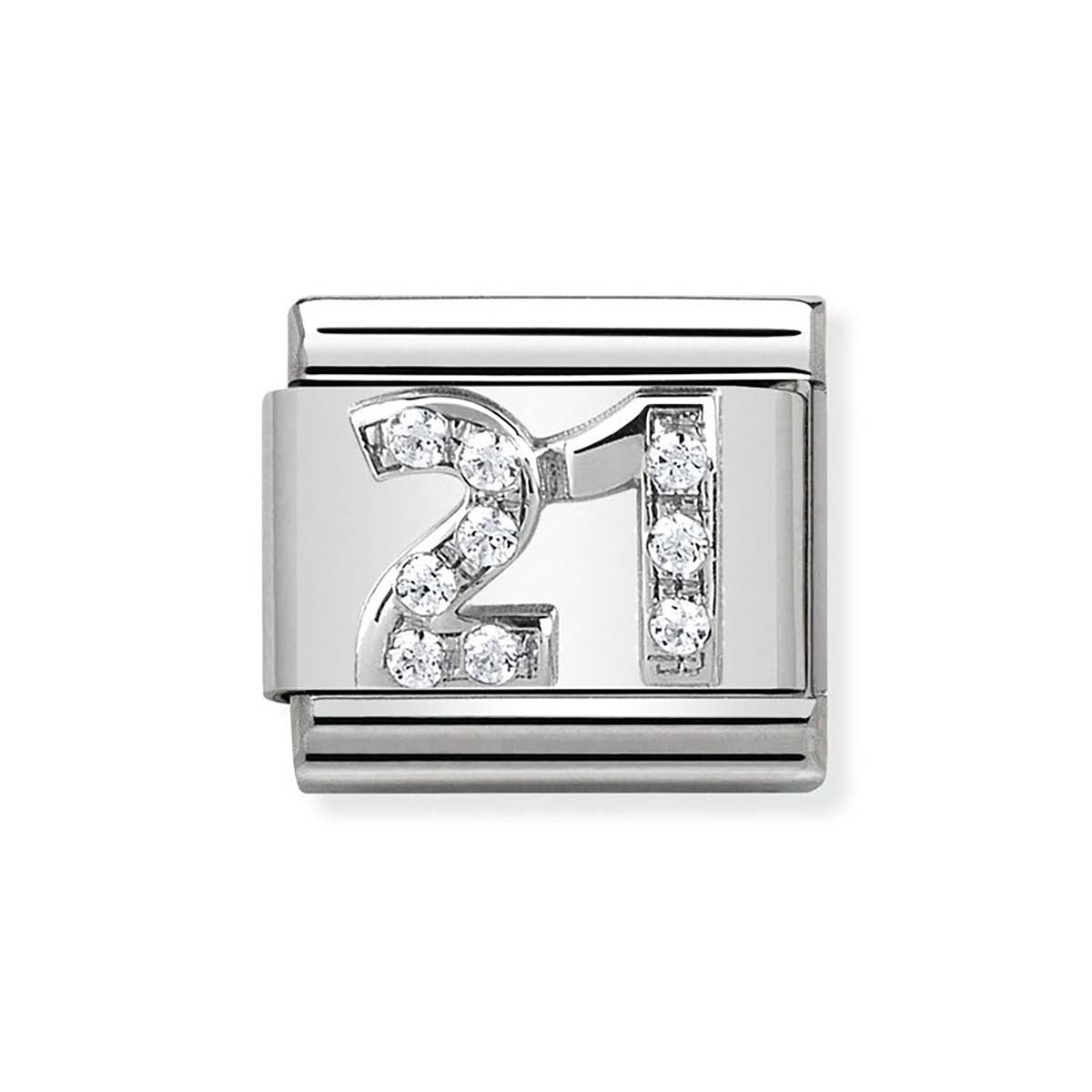 Nomination 21st Birthday Charm