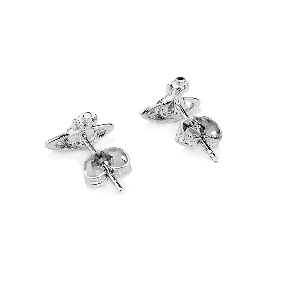 Vivienne Westwood Silver Lorelei Studs