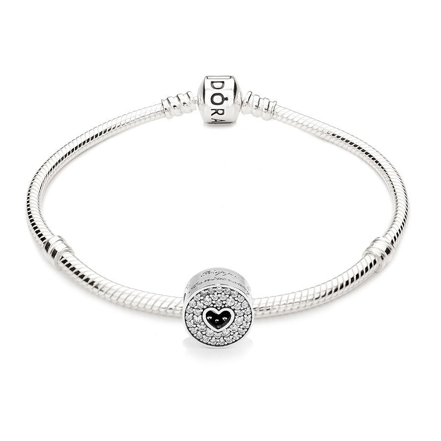 Pandora Happy Anniversary Clear Crystal Charm