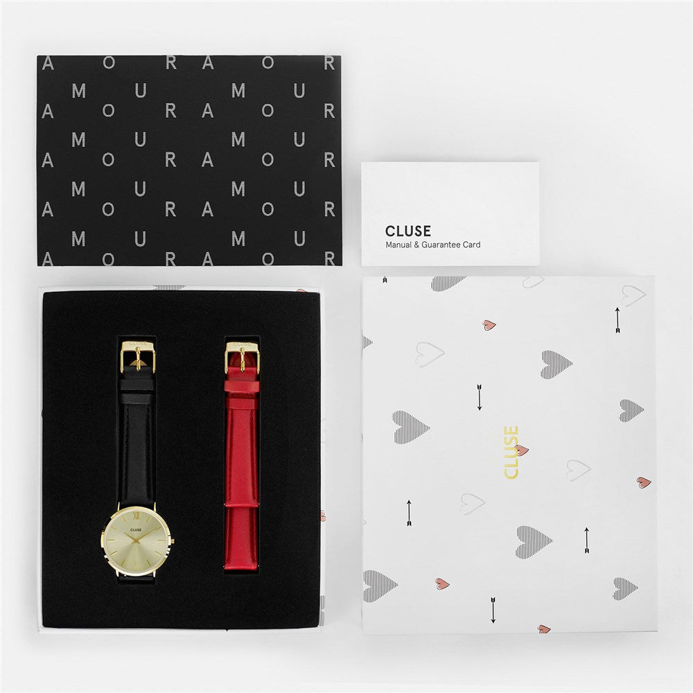 CLUSE Minuit Amour Watch Gift Set
