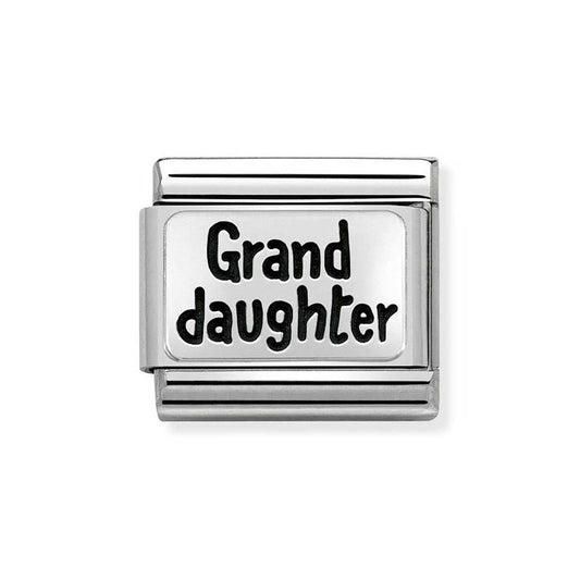 Nomination Silver Granddaughter Charm
