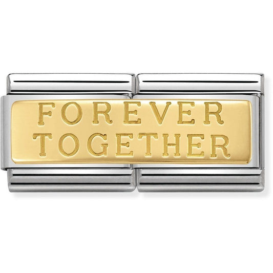 Nomination Forever Together Double Plate Charm