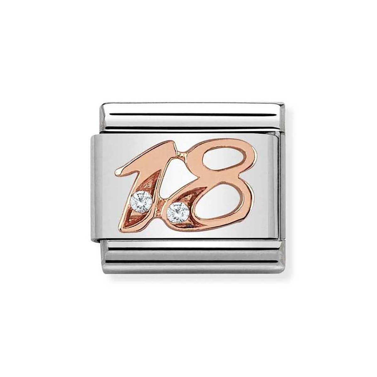 Nomination Rose Gold Number 18 Charm