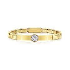 Nomination Trendsetter Pavé Gold Bracelet