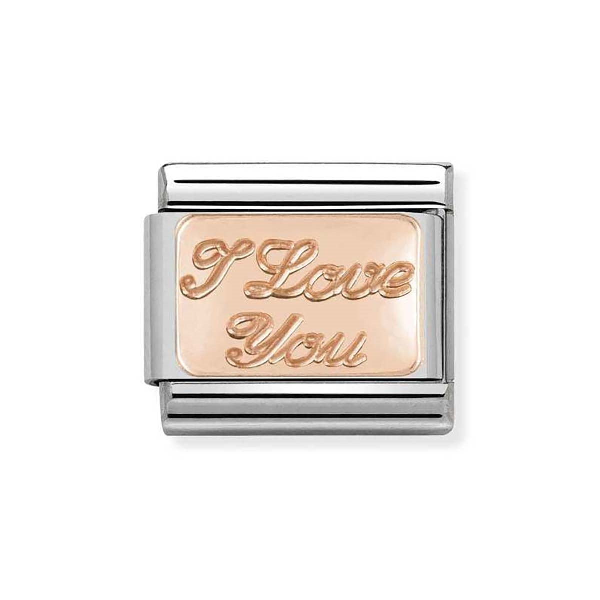 Nomination Rose Gold I Love You Charm