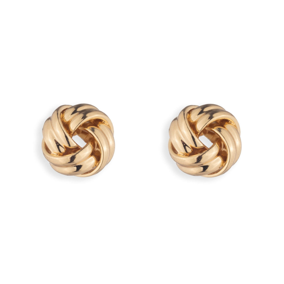 Lauren Ralph Lauren Gold Tone Knot Stud Earrings