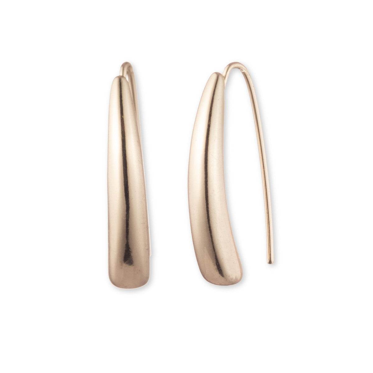 Lauren Ralph Lauren Gold Tone Threader Earrings