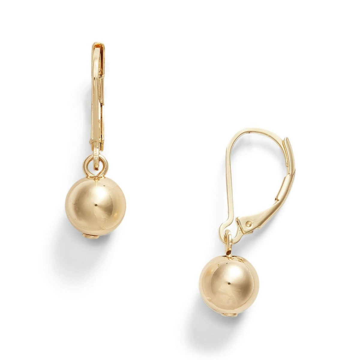 Lauren Ralph Lauren Gold Tone Ball Drop Earrings