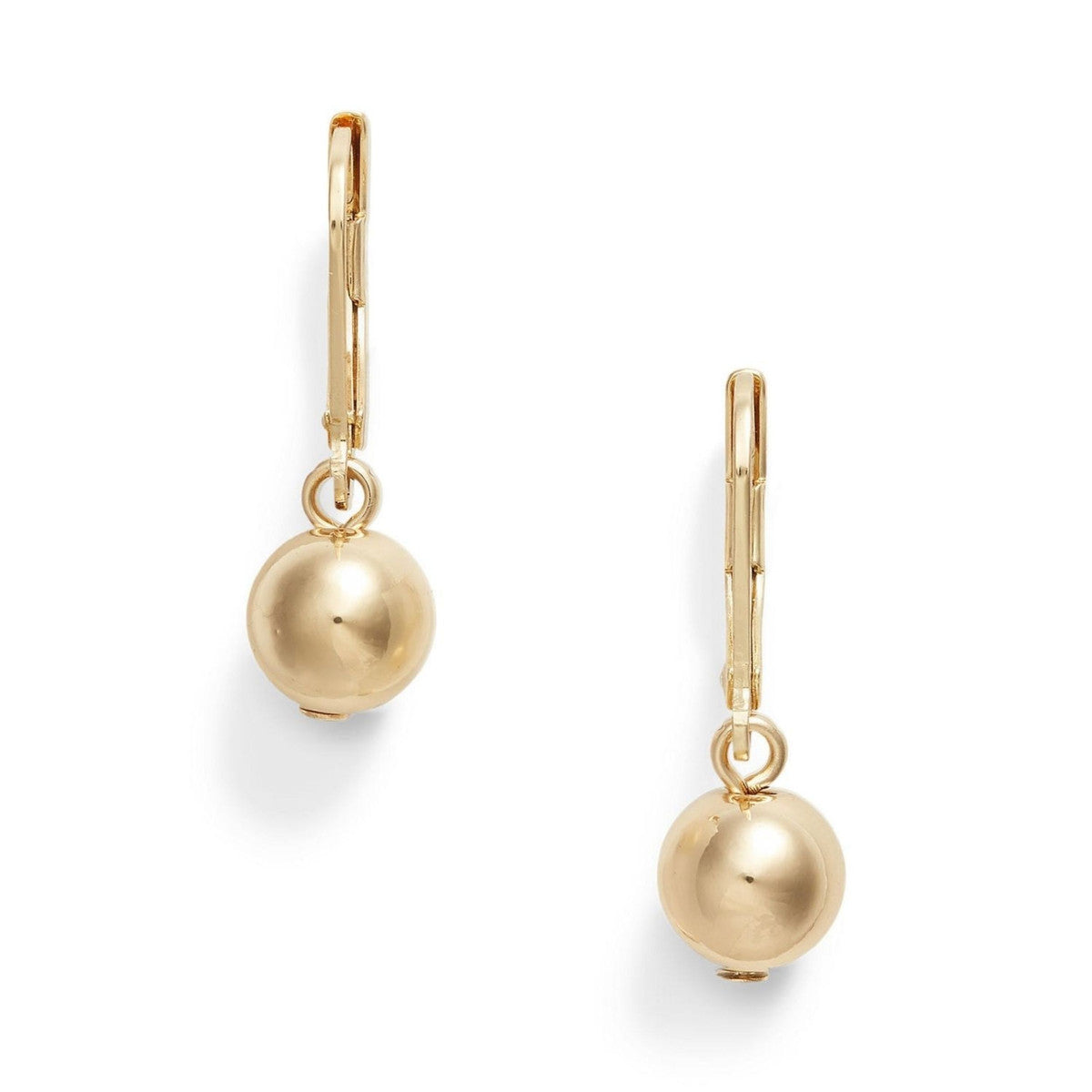 Lauren Ralph Lauren Gold Tone Ball Drop Earrings