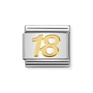 Nomination 18th Birthday Charm